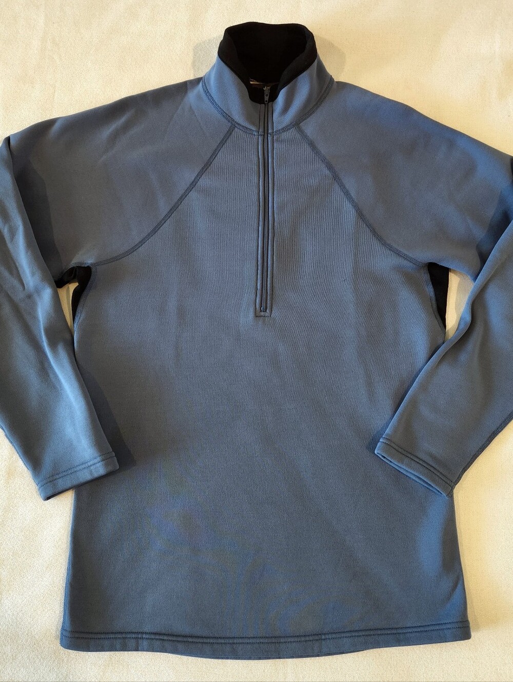 Mountain Equipment Co-Op Half Zip Pullover Size Medium Blue Polartec